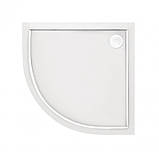 Душовий піддон Qtap Robin 301112 100x100x12 см + сифон, фото 4