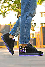 Чоловічі кросівки DC Shoes Court Graffik Black Purple ADBS100303, фото 5