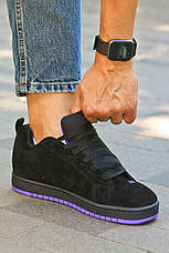 Чоловічі кросівки DC Shoes Court Graffik Black Purple ADBS100303, фото 4