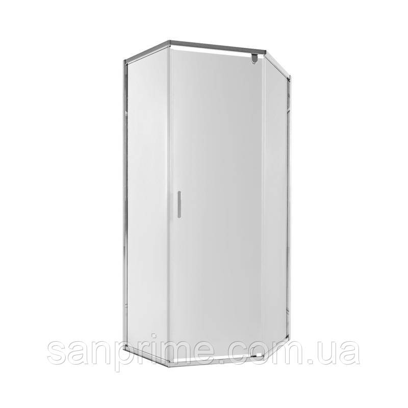 Душова кабіна Qtap Scorpio CRM10995-AC6 90х90 см, скло Clear 6 мм, CalcLess, без піддона, фото 1