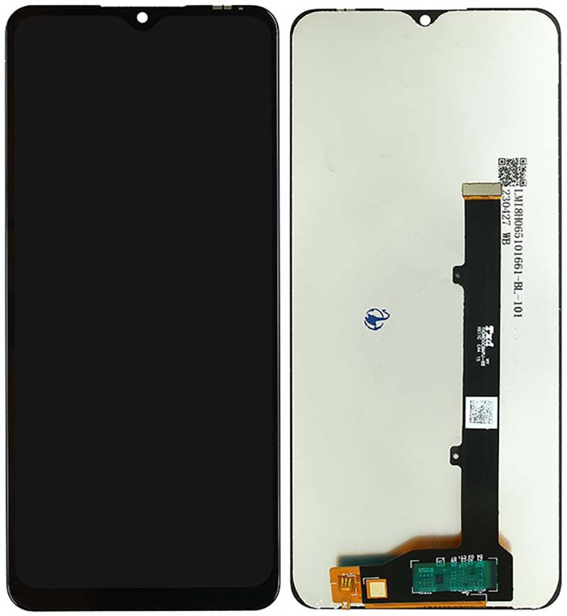 Дисплей + сенсор ZTE Blade A53 Pro Black - p/n: TXDI650CBAPU-68