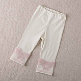 Костюм для хрещення "Світлинка" довгий рукав інтерлок зріст 68 см (3 – 6 місяців) Betis Молочний з пудровим, фото 3