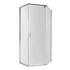 Душова кабіна Qtap Scorpio CRM10115-AC6 100x100 см, скло Clear 6 мм, покриття CalcLess, без піддона