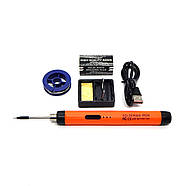 Бездротовий міні-паяльник на акумуляторі 8 Вт, фото 3