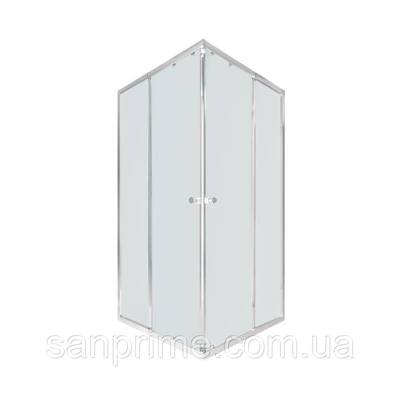 Душова кабіна Qtap Pisces CRM107-9SP5 75-90x75-90 см, скло Pear 5 мм без піддона