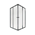 Душова кабіна Qtap Pisces BLA107-9SC5 75-90x75-90 см, скло Clear 5 мм без піддона