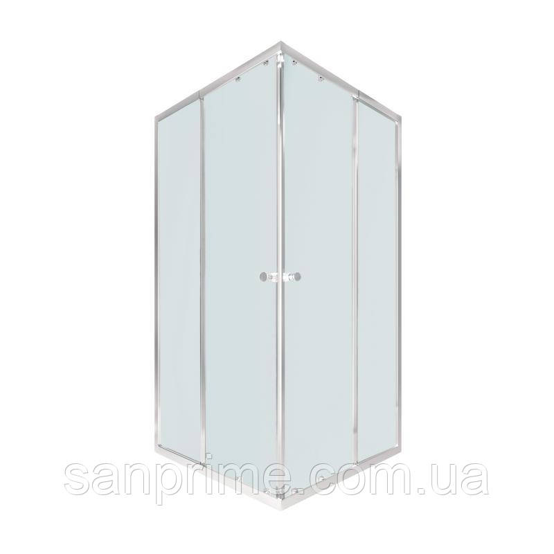 Душова кабіна Qtap Pisces CRM109-11SP5 90-105x90-105 см, скло Pear 5 мм без піддона