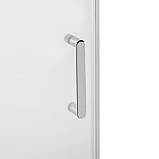 Душові двері в нішу Qtap Taurus CRM2012-13.C6 120-130x200 см, скло Clear 6 мм, покриття CalcLess, фото 6
