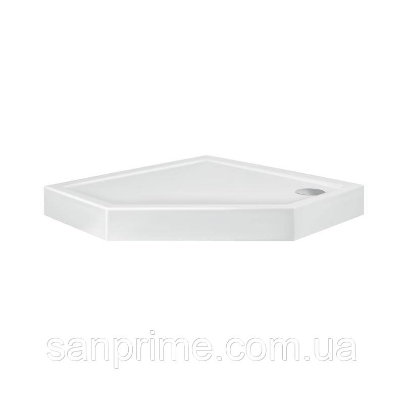 Душовий піддон Qtap Diamond 309912 90x90x12 см + сифон