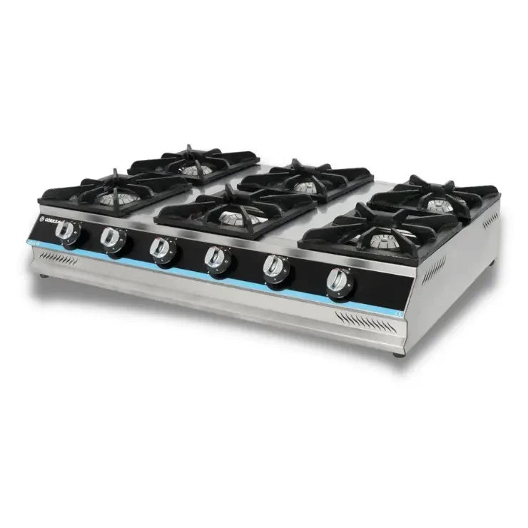 Плита газова настільна 6-конфоркова Görkem GO 60 LPG