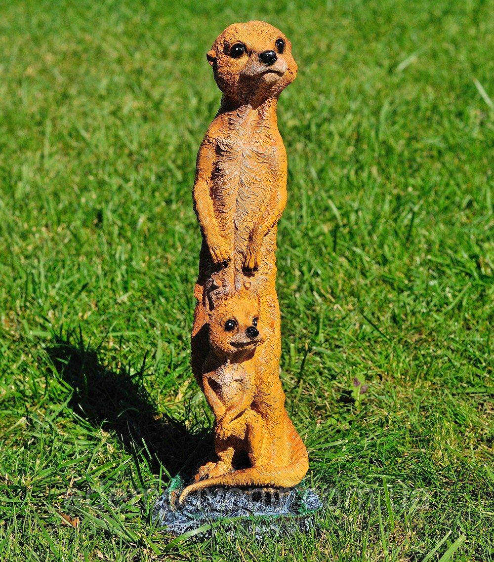 Садова фігура Суслик із малюком