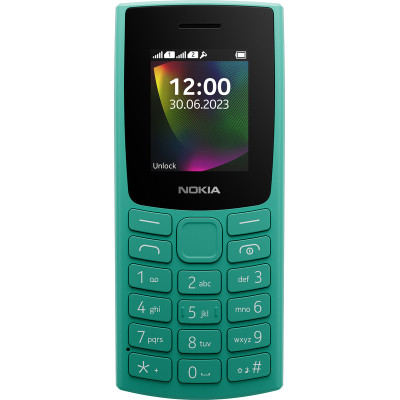 Мобільний телефон Nokia 106 DS 2023 Green 1GF019BPJ1C01 smart