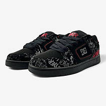 Чоловічі кросівки DC Slayer Pure Black Grey Red ADYS400098, фото 6