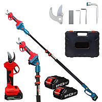 Аккумуляторный секатор с удлинителем 2м. (2АКБ 24V)