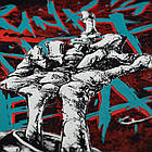 Футболка Punk’s Not Dead (скелет з ірокезом), Розмір L, фото 7