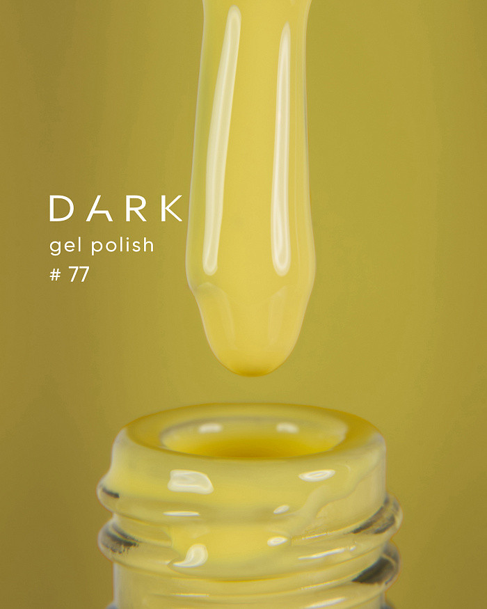 Dark gel polish 77, 6 ml