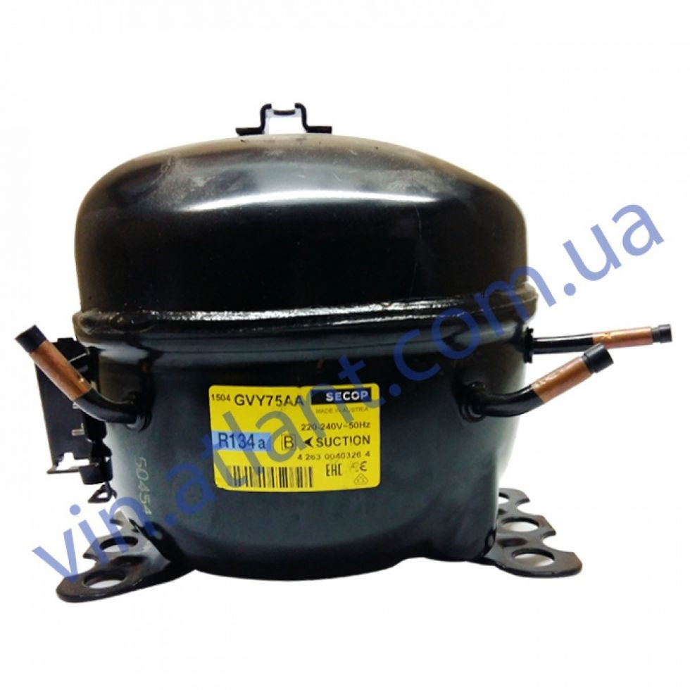Компресор ACC GVY75AA R134a 200W для холодильників Whirlpool 484000000092