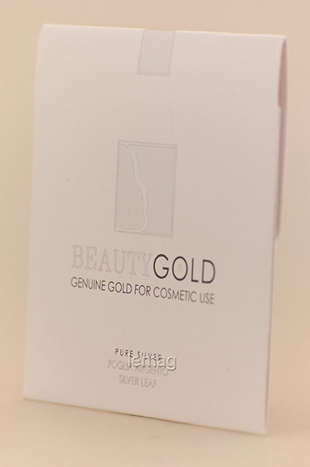 BEAUTYGOLD Косметичні листя чистого Срібла для комбінованої чи жирної шкіри, 12 шт