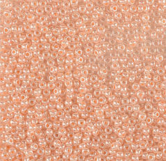 Бісер чеський Preciosa 37188, перлинний, рожево-персиковий (10 г)