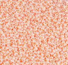 Бісер чеський Preciosa 37189, перлинний, персиковий (10 г)