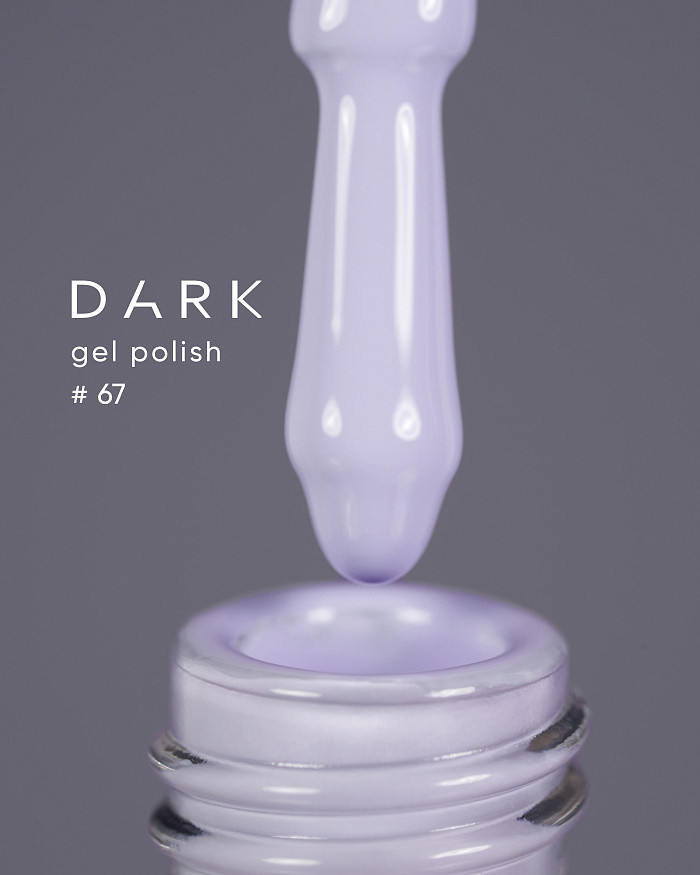 Dark gel polish 67, 6 ml