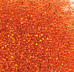 Бісер чеський Preciosa 97030, блискучій, помаранчевий (10 г)