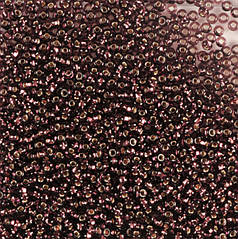 Бісер чеський Preciosa 27060, блискучій, аметистовий (10 г)