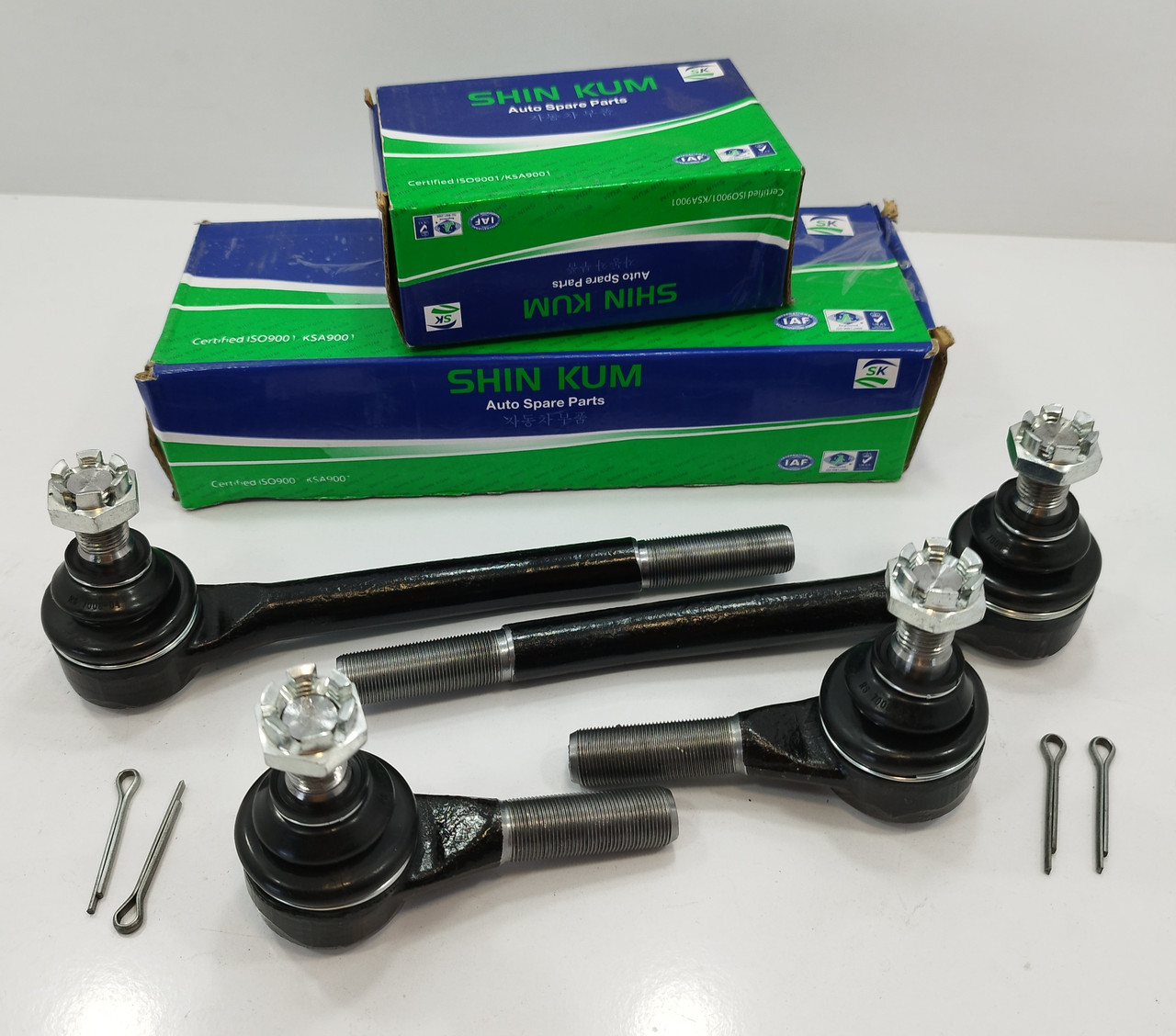 Наконечники кермові (к-т 4 шт) ВАЗ 2101-07 ShinKum Корея, фото 1