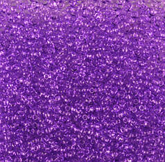 Бісер чеський Preciosa 01123, кристалічний прозорий, фіолетовий (10 г)