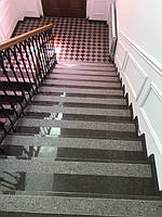 Гранітні сходи та площадка з Токівського граніту 12