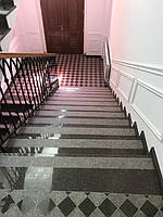 Гранітні сходи та площадка з Токівського граніту 13