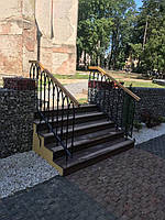 Гранітні сходи та площадка з Токівського граніту 19