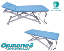 Кушетка масажна з електроприводом регульована по висоті КМе-02