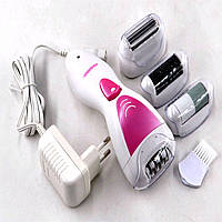 Електроепілятор, тример жіночий (4в1), Епілятор для видалення волосся, гарний жіночий епілятор, DEV