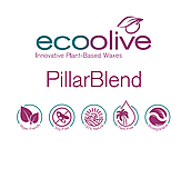 Kerax EcoOlive Pillar Blend — оливковий віск для формових свічок, 0,5 кг