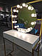 Робоче місце перукаря дзеркало з лампами гримерний столик із дзеркалом візажиста макіяж станція BR LOFT, фото 2