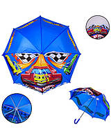 Дитяча парасолька Hot Wheels PL8207 поліестер, р-р тростини – 59 см, діаметр у розкритому вигляді – 70 см