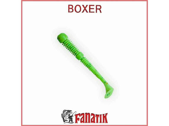 Приманка силіконова риболовна Boxer 3 (75 мм) колір 020 (8штуп) арт.02030B ТМ FANATIK FG, фото 1