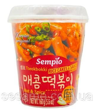 Токпокки в склянці гострі Hot&Spicy SEMPlO 160 г (Корея)