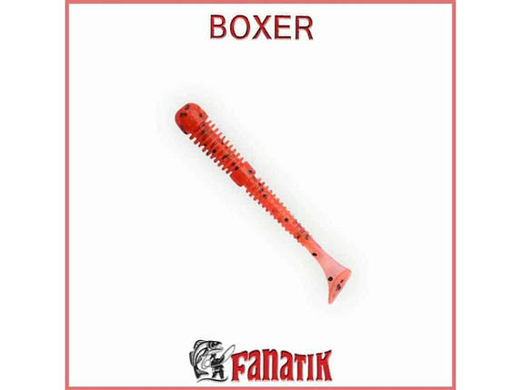 Приманка силіконова риболовна Boxer 3 (75 мм) колір 023 (8штуп) арт.02330B ТМ FANATIK FG, фото 1