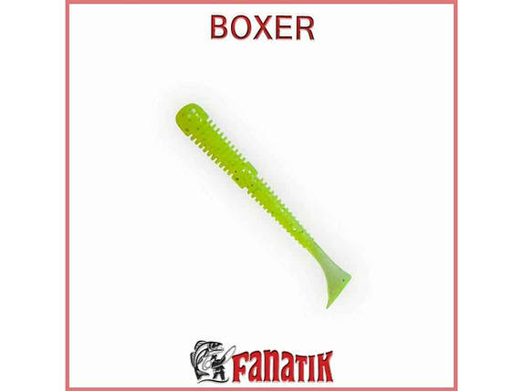 Приманка силіконова риболовна Boxer 3 (75 мм) колір 024 (8шт. в уп. ) ТМ FANATIK FG, фото 1