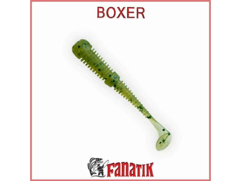 Приманка силіконова риболовна Boxer 3,5 (75 мм) колір 001 (6шт. в уп. ) ТМ FANATIK FG