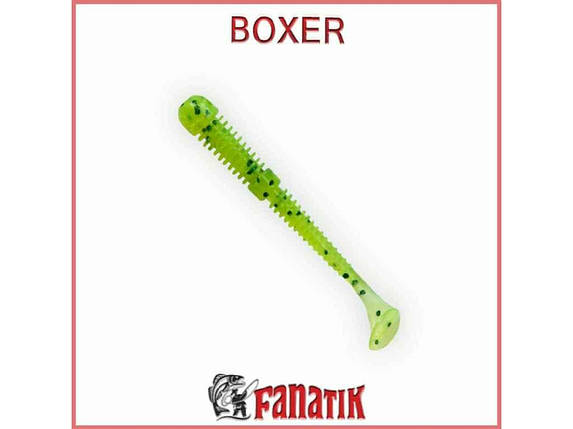 Приманка силіконова риболовна Boxer 3,5 (75 мм) колір 022 (6шт. в уп. ) ТМ FANATIK FG, фото 1