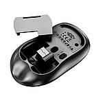 Безпровідна мишка Hoco GM25 Royal dual-mode Чорна, фото 5