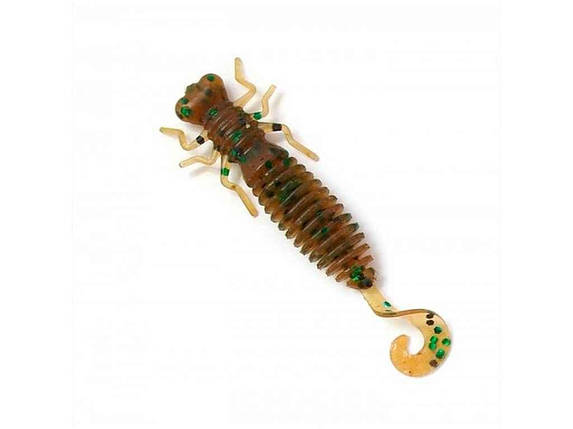 Приманка силіконова риболовна Larva Lux 2,5 (63мм) колір 004 (7шт/уп) ТМ FANATIK FG, фото 1