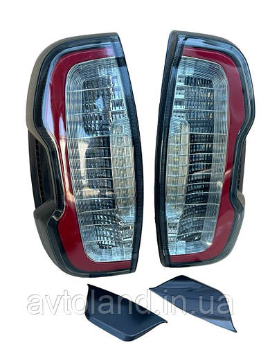 Задние светодиодные фонари Нива 2123 Шевроле стиль Led Lada Travel (к-т ...