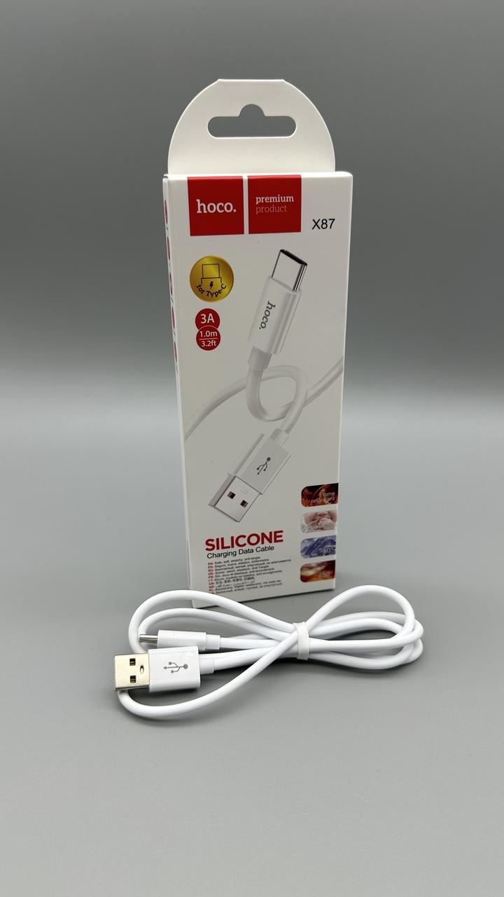 Кабель HOCO X87 Type-C Magic silicone charging data cable