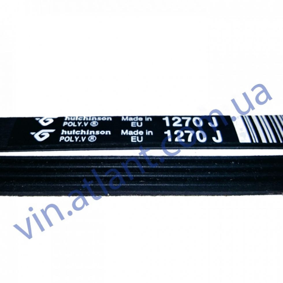 Ремінь 1270 J4 HUTCHINSON BLJ485UN для пральних машин ARISTON 041587