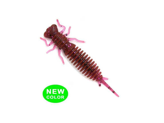 Силіконова приманка риболовна Larva 2,5 (65 мм) 121 (7шт/уп) 12125L ТМ FANATIK FG, фото 1