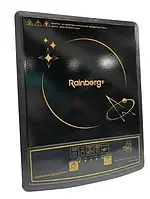 Настільна індукційна склокерамічна електроплита Rainberg RB-2280, Кухонна плита на 1 конфорку 2800 Вт